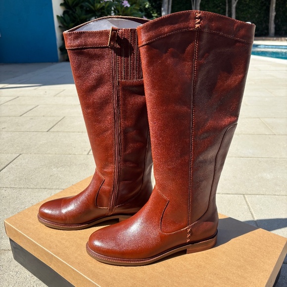 Kelsi Dagger Brooklyn Tall Brown Women's Boots Size 8 - Picture 1 of 13
